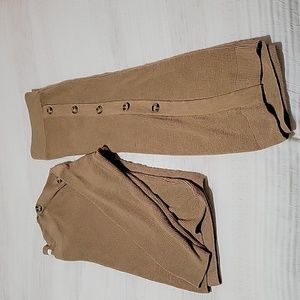 Knitted sweater and midi skirt set